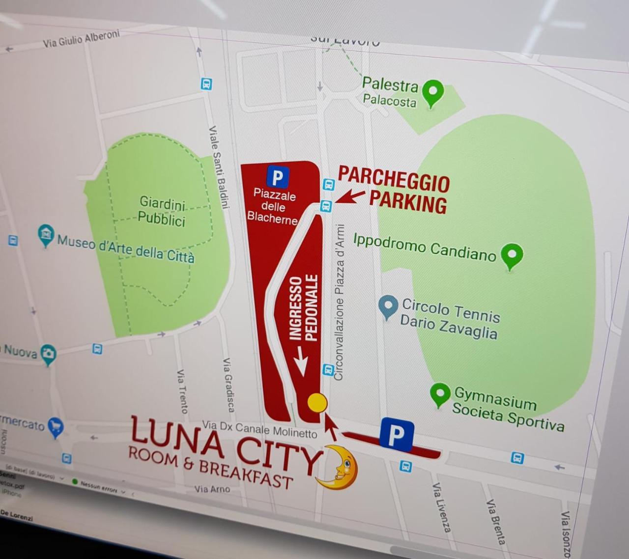 Luna City Ravena Exterior foto